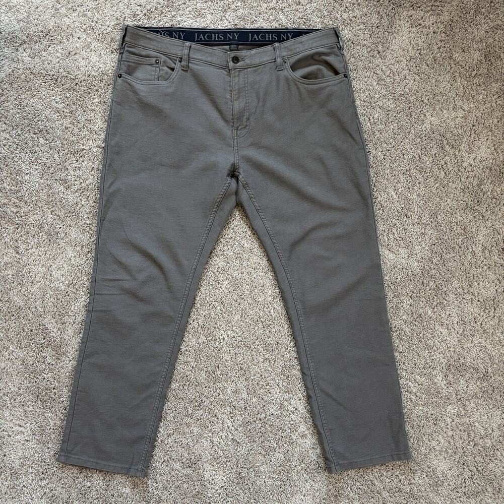 Jachs NY Gray Pants Size 38 X 29, classic 5 pockets, cotton blend, classic, city